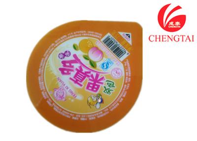 China Eco-Friendly Peelable Laminated Printing Cup Sealing Film Nontoxic for sale