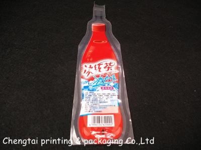 中国 形づく注文のびんは天然水の袋のための口が付いている袋を立てます 販売のため