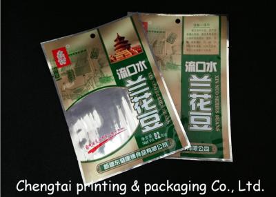 China Economic Flexible Snack Packaging Bags / Semi Transparent Food Packaging Pouches for sale