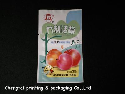 China Heat Sealable Small Plastic Packaging Pouch For Dry Fruit 20 - 200 Micron for sale