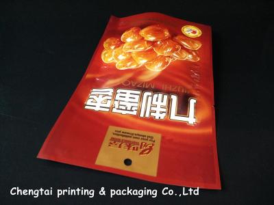 China Het Voedsel van de laminerings Plastic die Snack Verpakkingszak Drie Kant met Venster wordt verzegeld Te koop