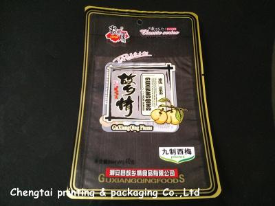 China Transparent Dry Fruit / Dried Fruit Bags With Vivid Print Waterproof No Toxic for sale