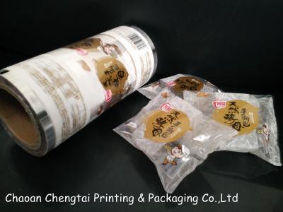 China Food Packaging Rollstock Plastic Packaging Film For Cake & Bread & Snack for sale