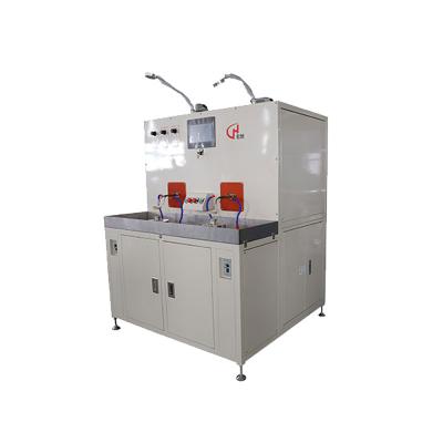 China Quenching Station 2021 Double Dispenser High Frequency Welding Machine With Water Cooled Air Cooled Nitrogen Protection for sale