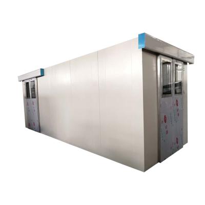 China Modular Cleanroom Entrance Cleanroom Entryway Clean Room Air Shower Double Doors Snap Air Shower For Cleanroom Entryway for sale