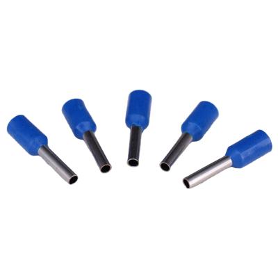 China Factory Direct Sale 8mm Long Tube Lug Nylon Insulated Type Terminal Electronic And Electrical Circuit Connection Blue Nylon Insulated for sale