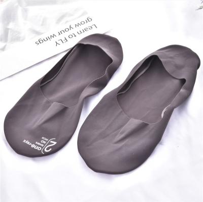 China Summer Fashion Soild Color Cotton Breathable Stocking Antibacterial Cut Invisible Soft Women Socks for sale