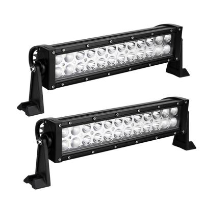 China Wholesale 72W 7200Lm 13.5inch Solar Powered Led Light Bars Auto Parts Bars For Trucks Universal for sale