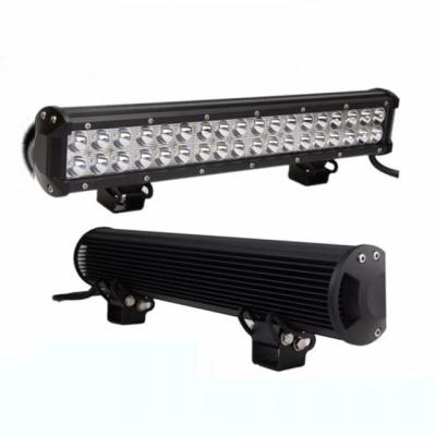 China 108w dual row automotive led light bar, led car roof rack light bar, 4x4 led light bar 17 inch for sale