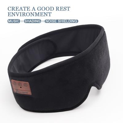 China Headphone sleeping eye mask shade wireless music earphone sleep aid portable travel eyes mask noise reduction reduce for sale