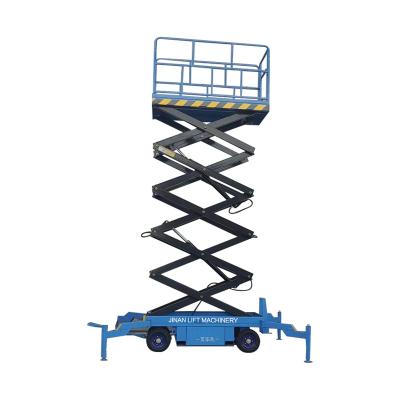 China Hotels for Cheap High Quality Aerial Work Scissor Lift Mobile Hydraulic Electric Cargo Lift Elevator for sale