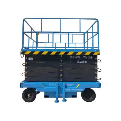 China Electric Folding Hydraulic Mobile Scissor Lift Lift Platform Hotels Table Lift for sale