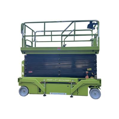 China Hotels Work Platform Scissor Lift Portable Electric Self-Propelled Drive Motor Lift for sale