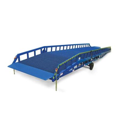 China Truck dock leveler 12 ton mobile container ramp for forklift used yard loading ramp for sale for sale