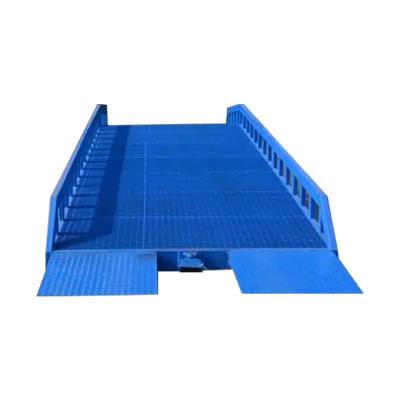 China Hydraulic container dock leveler yard ramp 5t 8t 10t 15t adjustable mobile warehouse truck dock leveler for sale