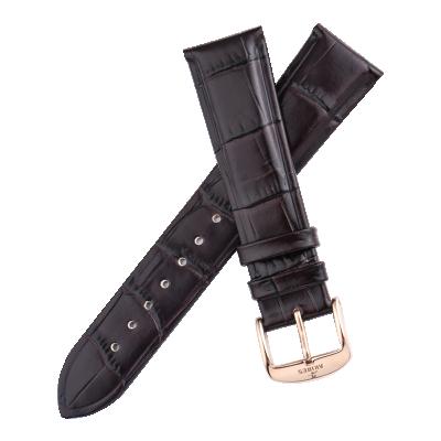 China Fanshion Sport Quick Release Exchange Watch Band Leather Custom 18 20 22 24 mm Cow Leather Bands at moq 100pcs for watch for sale