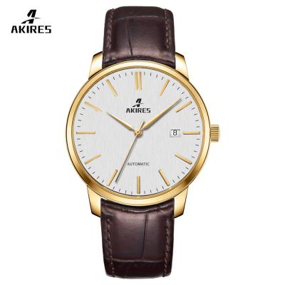 China Luxury Stylish Day/Date Akires Watches OEM ETA Automatic Mechanical Movement Men's Watch Classic Automatic Watch for sale