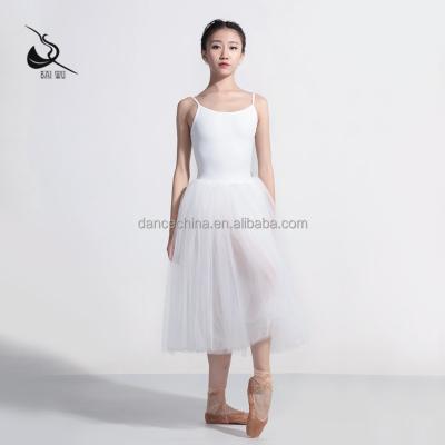 China Mink Is 117144002 Classics Ballet White Tutu Performance Long Maid Ballet Tutu Dress for sale