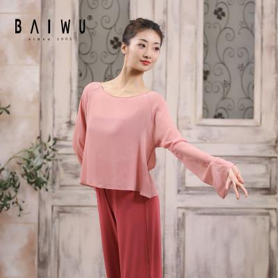 China from above & Baiwu Training Dances Mesh Tank Top Women Tees 121120014 2021 for sale