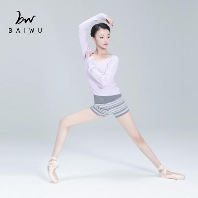 China Short Pants 117146019 Narrow Band Warm Ups Dancing Short Pants Training for sale