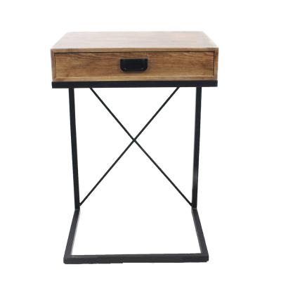 China (Height) Adjustable Iron And Wood Furniture Modeling Very Sense Table for sale