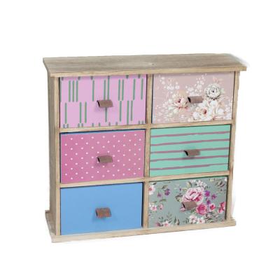 China Solid wood modern colorful multifunctional storage cabinet with drawers for bedroom for sale