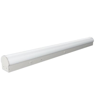 China Wrap Wrap USA Warehouse Led Ceiling Listed 4Ft DLC Led Fixture Linear Desk Led Linear Light for sale