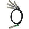 Κίνα 40G 3 το οπτικό καλώδιο μέτρων QSFP qsfp-4sfp10g-CU3M, SFP + κατευθύνει τα καλώδια συνδέσεων προς πώληση