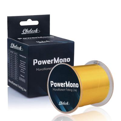 China Super strong 500m long nylon monofilament fishing lines high tensile OEM mono fishing line for sale