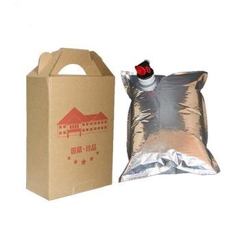 China bag in box for wine with water dispenser/spout pouch bags for sale