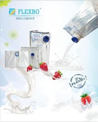 China Aseptic Bags Liquid Tote Liners 1000 Liters For Juice/Dairy With Aseptic Filling Machine en venta