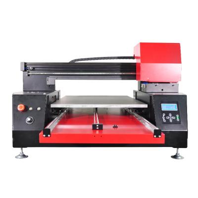 China Refinecolor Ceramic 6090 Inkjet Printer For T-shirt Printing Machine A3 A2 A1 6090 Flat Bed DTG Printer With Three XP600 Printheads for sale