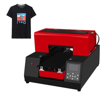 China Factory Cheap T-shirt Impresora Hotels Small A4 DTG Customized Printer Kids Uniforms Machine for sale