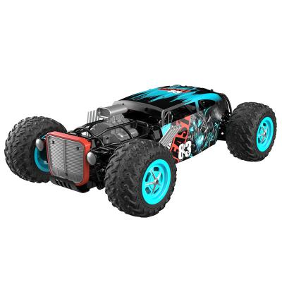 China Follow Me 2.4G remote control high-speed car 1:10 new high-speed chimney car four-wheel drive charging remote control toy racing car for sale