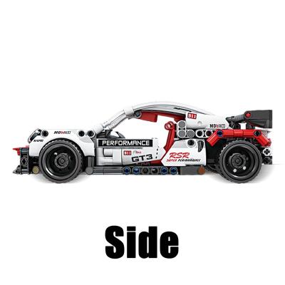 China Construction Toy Racing car back pull Sports car model assembly Mini Building Block Small particles Toy kid boys girl Gift for sale