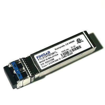 China Ext. Fiber Optic Temp C/F Communication System FTLX1475D3BTL Finisar SFP 10G-LR 10KM Optical Transceiver Module for sale