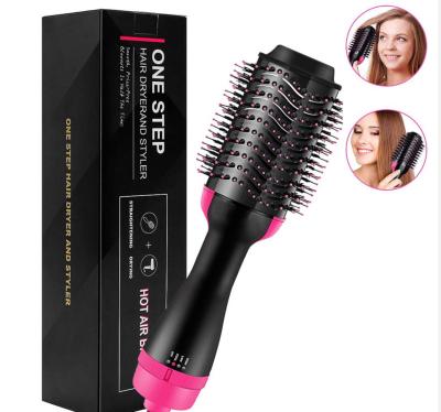 China 2022 New Arrival Negative Ion Hair Dryer Hair Straightener Comb Ionic Easy Use Hair Brush for sale