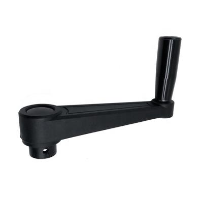 China Matte Finish Round Hole Crank Handle 12*100mm Crank Fastening Screw M6 for sale