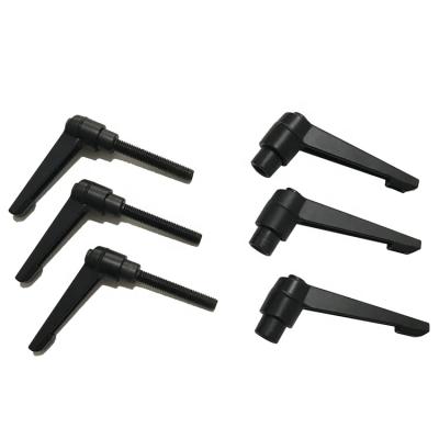 China Glossy Finish Safety Clamping Adjustable Hand Button Grip Levers for sale