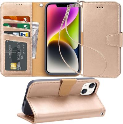 China Shockproof Luxury Designer For Iphone 14 12 13 Pro max Case Flip Leather Wallet Mobile Phone Cases Magnetic Shockproof Card phone Cover for sale