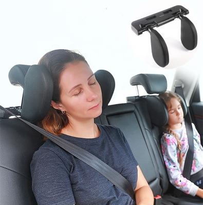 China Adjustable Eu Patented Universal Neck Pillow Memory Foam Safety Sleep Baby Seat Side Car Headrest Pillow Adult Skin-friendly for sale