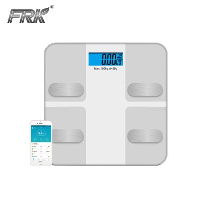 China China Suppliers Auto On/Off Smart Blue Tooth LCD Display 180 Kg Weight Digital Body Fat Electric Weighing Scale for sale