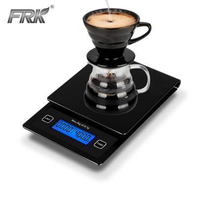 China With Tray Precise Portable Lcd Display 2kg Digital Scale Nutrition Food Electronic Weighing Bean Coffee Scale Kitchen for sale