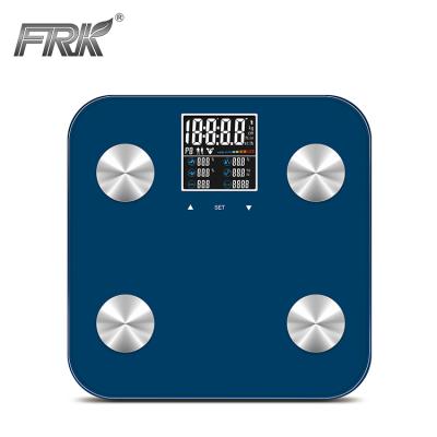 China 180Kg Color Screen Personal Smart Digital Bathroom Weigh Electronic Balance Weighing Blue Tooth Body Fat Scale for sale