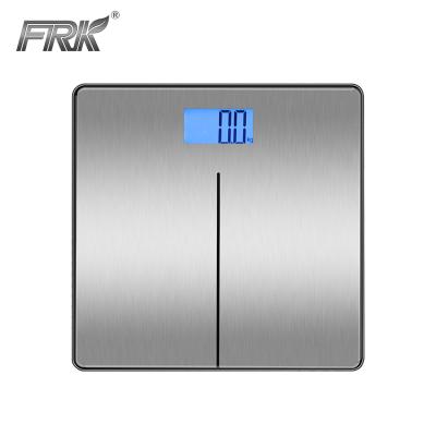 China Custom LCD Digital Balance Bathroom Scales Electronic Glass Bathroom Scale for sale