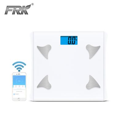 China Large Capacity 180kg Digital Automatic On/Off Electronic Body Fat Scale Measuring BMI Water Bone Digital WIFI Fat Scale for sale