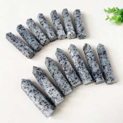 China Europe 9-11 Kiwi Quartz Crystal Obelisks Healing Stones Pillar Crystal Point Kiwi Jasper Wand Crystal Tower for sale