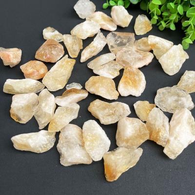 China Europe Wholesale Natural Rough Stone Raw Crystal Quartz Citrine For Healing for sale