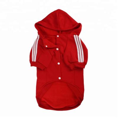 China Sustainable Pet Supplier Pure Sportswear Dog Suit Clothing Coat Pet Clothes for sale