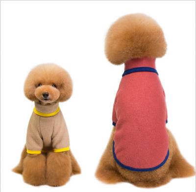 China Sustainable Cute Knitwear Sweater Soft Warm Dog Puppy Dog Clothing Dog Clothes for sale